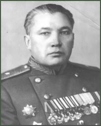 Portrait of Major-General Manzakir Absaliamovich Absaliamov