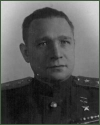 Portrait of Lieutenant-General of Tank Forces Viktor Ilich Baranov