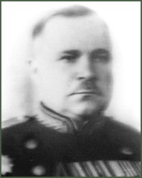 Portrait of Major-General of Tank Troops Sergei Sergeevich Barausov
