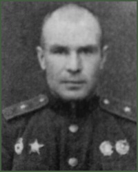 Portrait of Major-General of Aviation Boris Vladimirovich Blinov