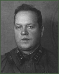 Portrait of Brigade-Veterinarian Viktor Alekseevich Druganov