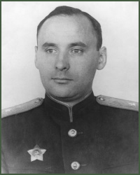 Portrait of Major-General of Aviation-Engineering Service Vladimir Grigorevich Ermolaev
