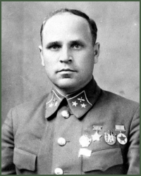 Portrait of Lieutenant-General of Aviation Ivan Ivanovich Evsevev