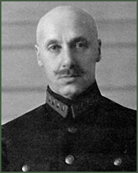 Portrait of Komkor Vladimir Mikhailovich Gittis