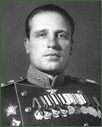 Portrait of Chief Marshal of Aviation Aleksandr Evgenevich Golovanov