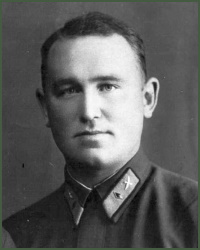 Portrait of Major-General of Aviation Mikhail Mikhailovich Golovnia