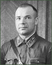 Portrait of Major-General of Aviation Mikhail Kharitonovich Gordienko