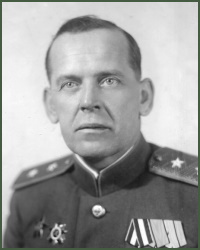 Portrait of Lieutenant-General of Aviation Georgii Kuzmich Gvozdkov