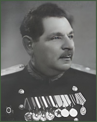 Portrait of Major-General of Tank Troops Abram Matveevich Khasin