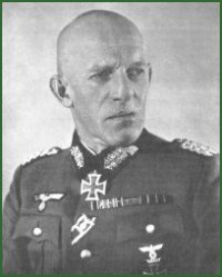 Portrait of General of Mountain Troops Ludwig Kübler