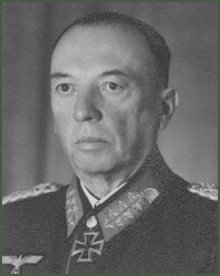 Portrait of Field Marshal Georg von Küchler