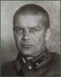 Portrait of Kombrig Evgenii Dmitrievich Lukin