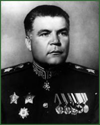 Portrait of Marshal of Soviet Union Rodion Iakovlevich Malinovskii
