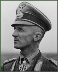 Portrait of General of Panzer Troops Hasso von Manteuffel