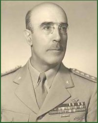 Portrait of Lieutenant-General Efisio Marras