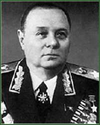 Portrait of Marshal of Soviet Union Kirill Afanasevich Meretskov
