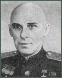 Portrait of Major-General of Tank-Engineering Service Aleksandr Aleksandrovich Morozov