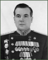 Portrait of Chief Marshal of Artillery Mitrofan Ivanovich Nedelin