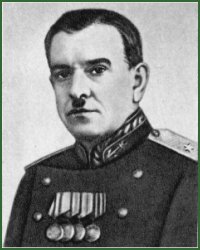 Portrait of Major-General of Coastal Service Boris Pavlovich Nenashev