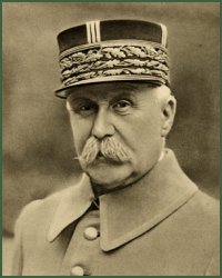 Portrait of Marshal of France Henri-Philippe-Benoit-Omer-Joseph Pétain