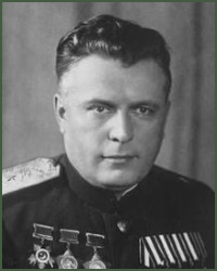 Portrait of Major-General of Tank Troops Nikolai Vasilevich Petrushin