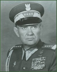 Portrait of Army General Stanisław Popławski