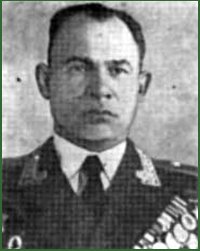 Portrait of Major-General of Tank Troops Sergei Filippovich Pushkarev