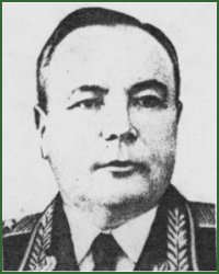 Portrait of Lieutenant-General of Aviation Sergei Nikolaevich Romazanov