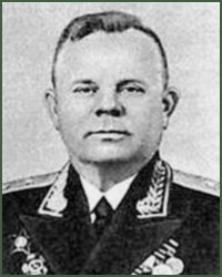 Portrait of Lieutenant-General of Aviation Leonid Grigorevich Rybkin