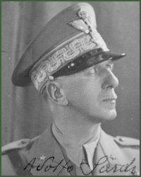 Portrait of Lieutenant-General Adolfo Sardi