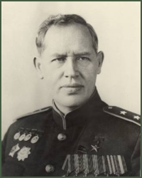 Portrait of Lieutenant-General of Aviation-Engineering Service Arkadii Dmitrievich Shvetsov