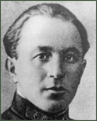 Portrait of Division-Commissar Mikhail Lvovich Slavin