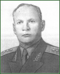 Portrait of Colonel-General of Tank Troops Mikhail Dmitrievich Solomatin