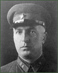 Portrait of Division-Commissar Ivan Ivanovich Sychev