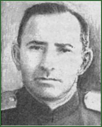 Portrait of Major-General of Aviation Prokofii Mikhailovich Taranenko