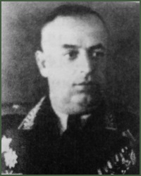 Portrait of Major-General of Aviation Evstafii Zakharovich Tatanashvili
