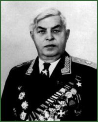 Portrait of Chief Marshal of Artillery Sergei Sergeevich Varentsov