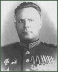 Portrait of Lieutenant-General of Tank Troops Boris Georgievich Vershinin