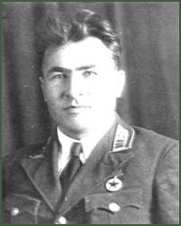 Portrait of Major-General of Aviation-Engineering Service Grigorii Dmitrievich Volikov