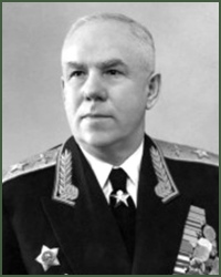 Portrait of Marshal of Aviation Grigorii Alekseevich Vorozheikin