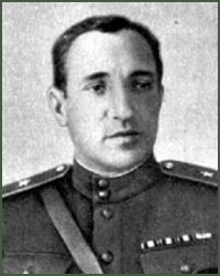 Portrait of Major-General of Aviation Andrei Fedorovich Vyvolokin