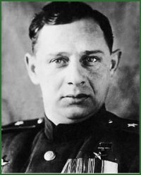 Portrait of Major-General of Tank-Engineering Service Isaak Moiseevich Zaltsman