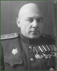 Portrait of Major-General of Tank Troops Andrei Vladimirovich Zazimko