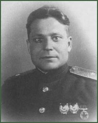 Portrait of Major-General of Tank Troops Vasilii Petrovich Zelinskii