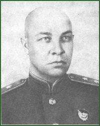 Portrait of Lieutenant-General of Aviation Nikolai Akimovich Zhuravlev