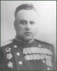 Portrait of Lieutenant-General of Aviation Abram Efimovich Zlatotsvetov