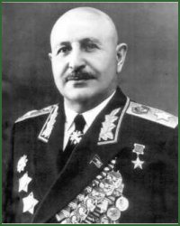 Portrait of Marshal of Soviet Union Ivan Khristoforovich Bagramian