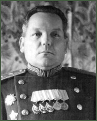 Portrait of Lieutenant-General of Aviation Ivan Vasilevich Georgiev