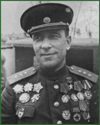 Portrait of Marshal of Tank Troops Mikhail Efimovich Katukov