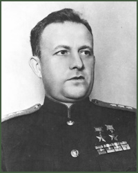 Portrait of Colonel-General of Aviation Timofei Timofeevich Khriukin